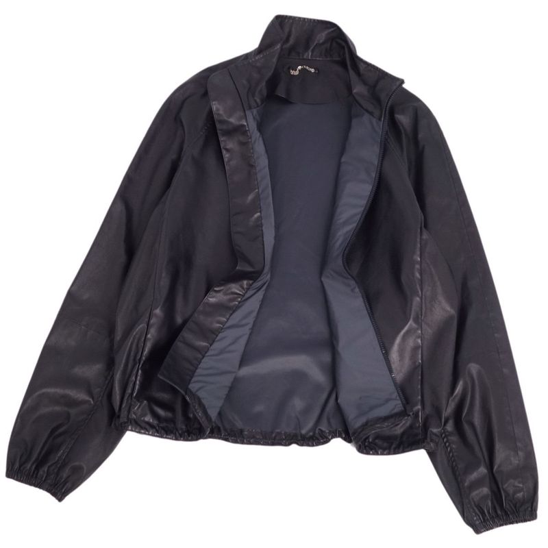 Louis Vuitton Leather Jacket Zip Up