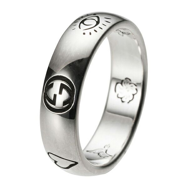 Gucci Ring Blinds For Love Argento