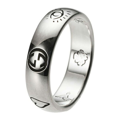 Gucci Ring Blinds For Love Argento