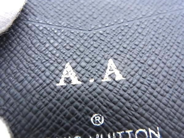 Pattern Louis Vuitton M60642 Epi Organizer De Poche Card Case Black Aw8678