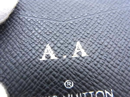 Pattern Louis Vuitton M60642 Epi Organizer De Poche Card Case Black Aw8678