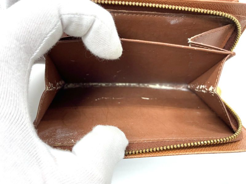 Louis Vuitton Monogram Porte Monet Vieux Trésor M61730 Foldable Wallet L-shaped