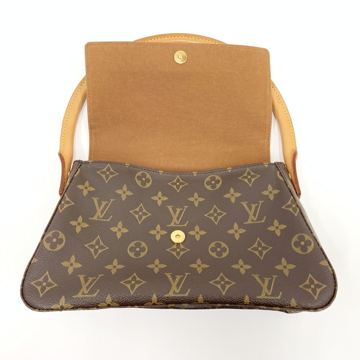 Louis Vuitton Monogram Mini Looping Semi-Shoulder Bag M51147 Brown