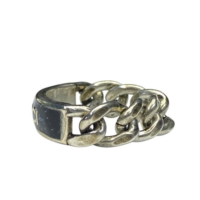 Gucci 678711 Ring Chain Ring Accessories Jewelry Small Item Logo Sv925 Silver
