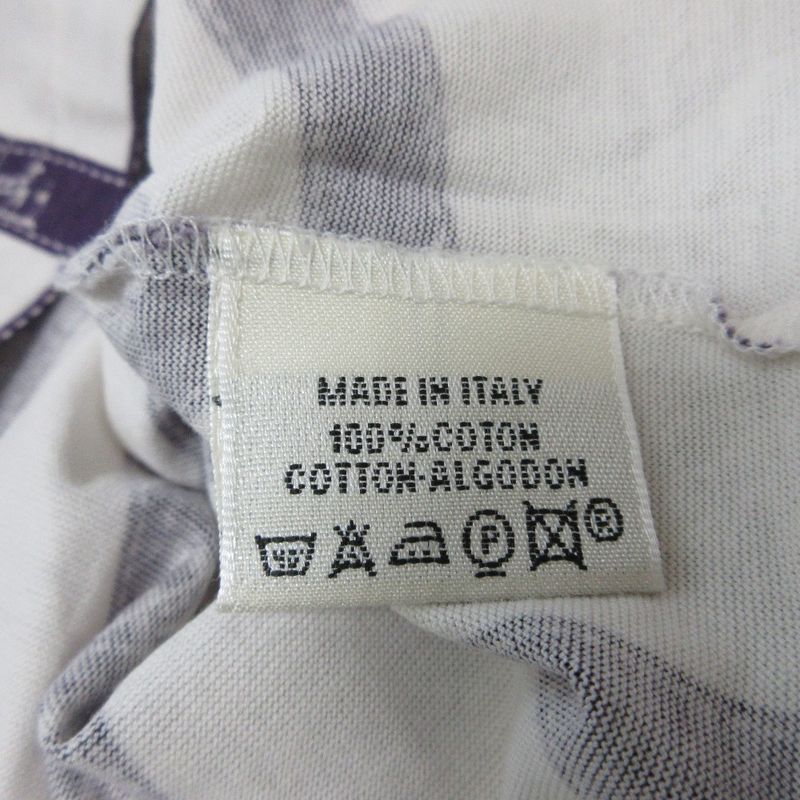 Good Hermes Margiela Period Bordic Ribbon Short Sleeve T-Shirt Cut and Sewn