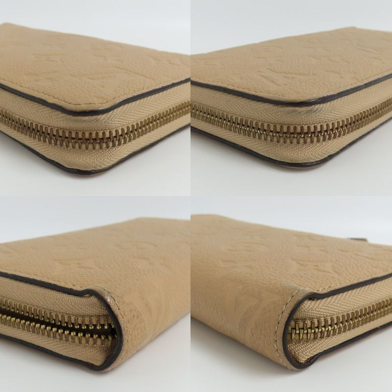 Louis Vuitton Zippi-wallet M60746 Monogram Empreinte Dune Beige Long