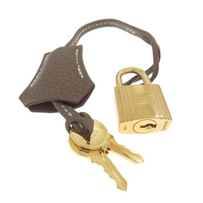 Hermes Kelly 28 Inside Stitched Etape Gold Hardware Handbag Taurillon Women