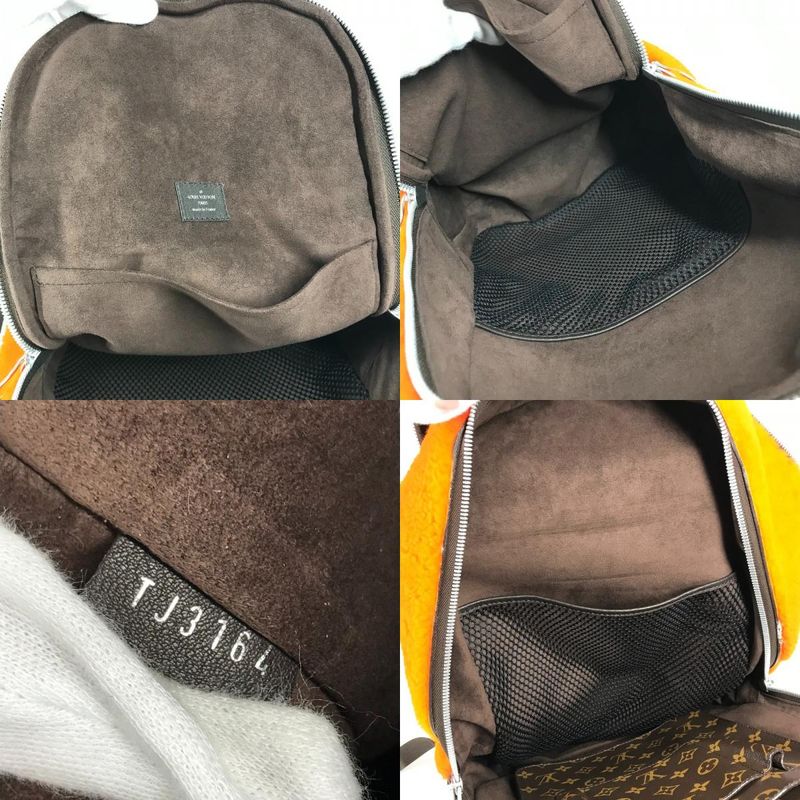 Louis Vuitton Backpack Sac Celebrating Backpack M40277 Fur Orange