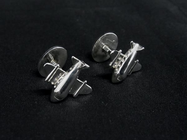 Tiffany & Co Tiffany & Co Sv925 Airplane Cufflinks Button Cufflinks