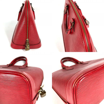 Louis Vuitton Handbag Alma M52147 Epi Leather Castilian Red