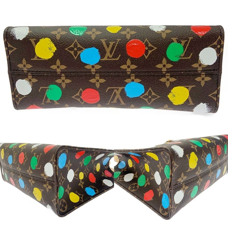 Louis Vuitton M46380 Monogram on-the-Go PM X Yayoi Kusama