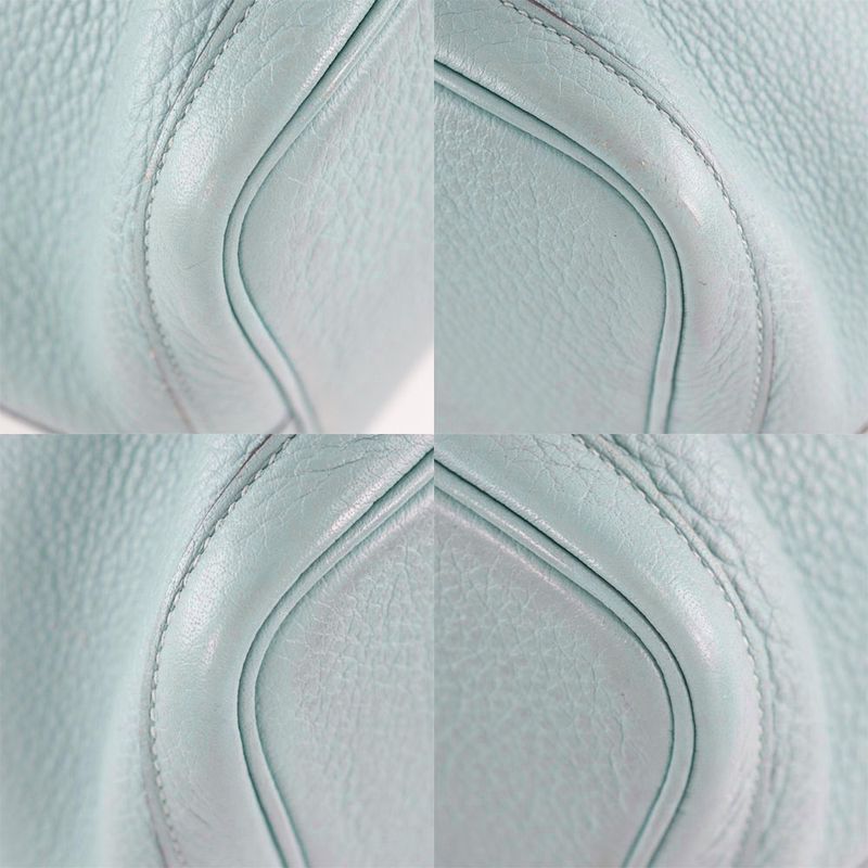 Hermes Garden Party PM Negonda Blue Run Light Blue □M Unisex Tote Bag