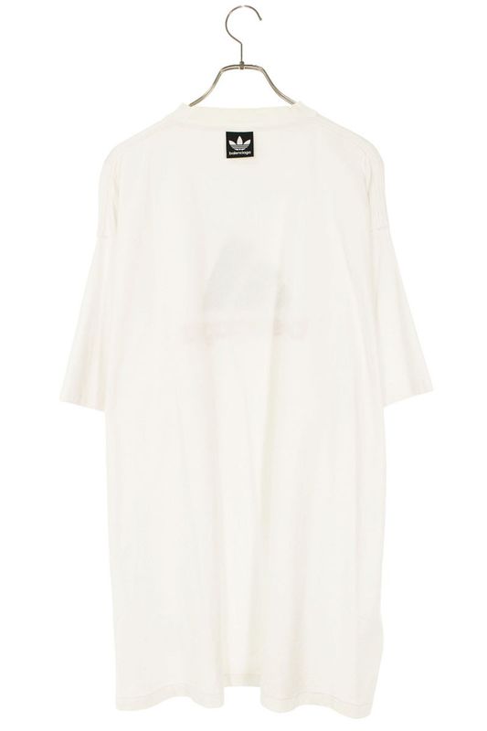 Balenciaga X Adidas 731769 Tnva6 Logo Embroidery Inside Out T-shirt Men 3