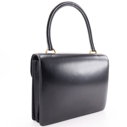 Hermes Vasco Vintage Box Calf Black 0M Ladies Handbag