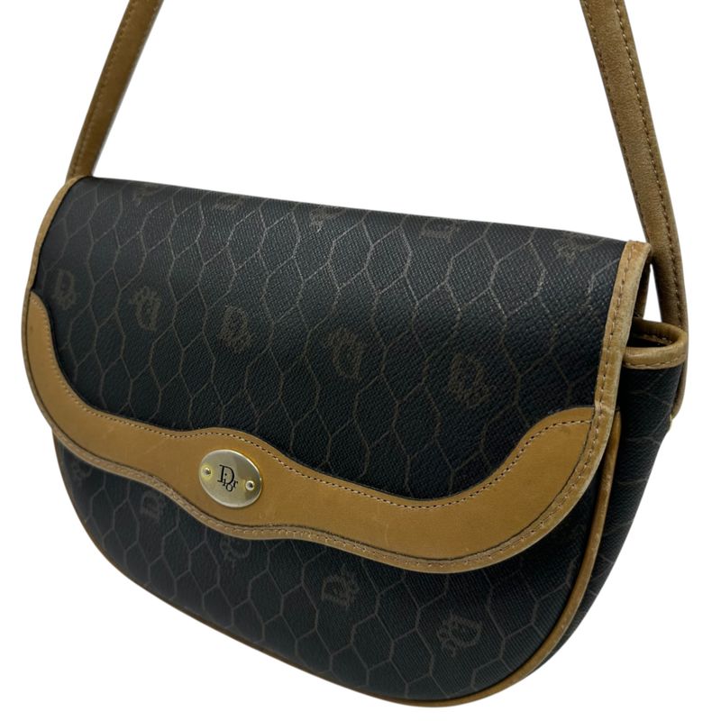 Christian Dior Old Monogram Shoulder Pouch Old Monogram Shoulder Pouch Black