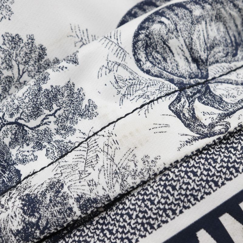 Dior Christian Dior Small Backpack Toile De Jouy M6108sntj Nylon Black/white