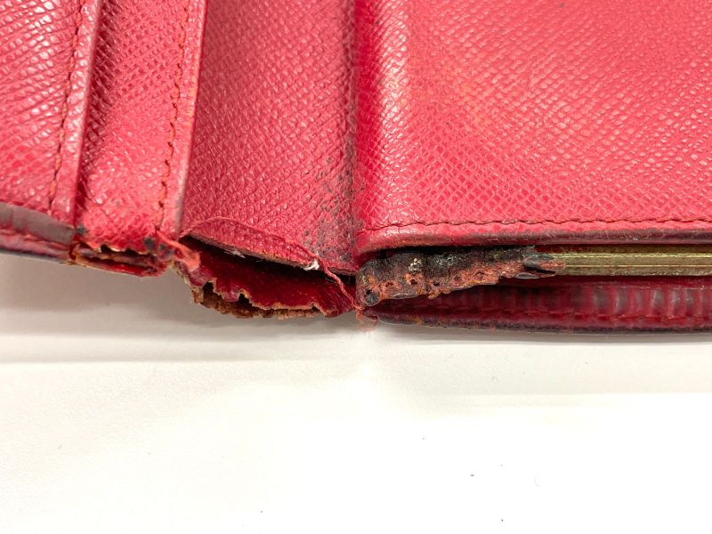 Louis Vuitton Epi Portmonnais Vier Viennois Foldable Wallet With Clasp M63247