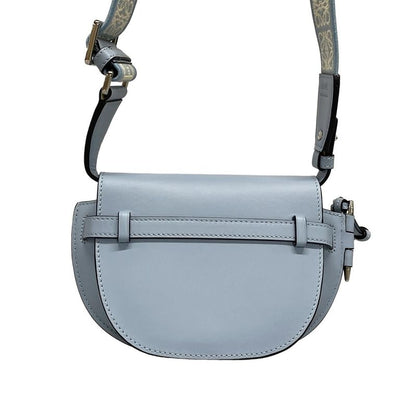 Loewe Shoulder Bag Gate Dual Bag Mini C565r41x04 Light Blue Jacquard Strap