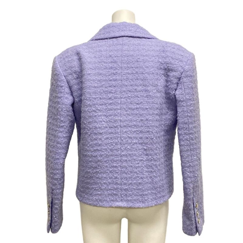 Chanel Jacket Size 36 S Women - P71766 Purple Wool