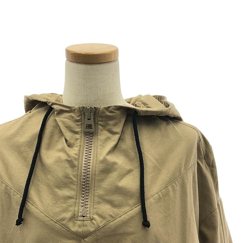 Christian DIOR | Front Logo Twill Cotton Anorak Jacket BEE Embroidery Unisex