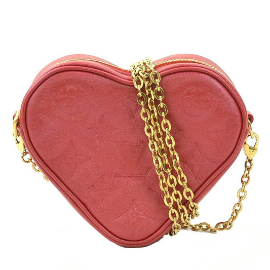 Louis Vuitton Shoulder Bag Monogram Empreinte Heart On Chain M80837