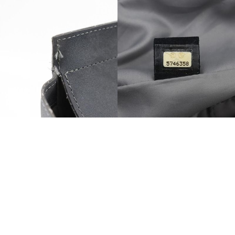 Chanel Logo Sport Line Nylon Gray Ladies Tote Bag