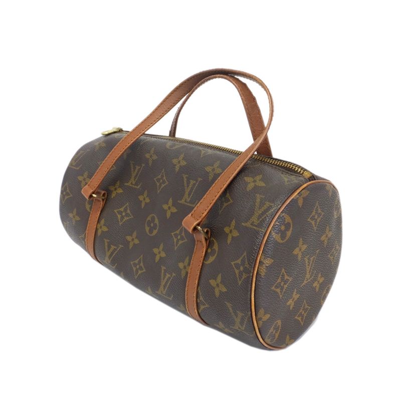 Louis Vuitton Papillon 26 Handbag M51386 Monogram Brown Gold Hardware