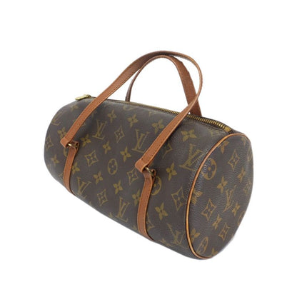 Louis Vuitton Papillon 26 Handbag M51386 Monogram Brown Gold Hardware