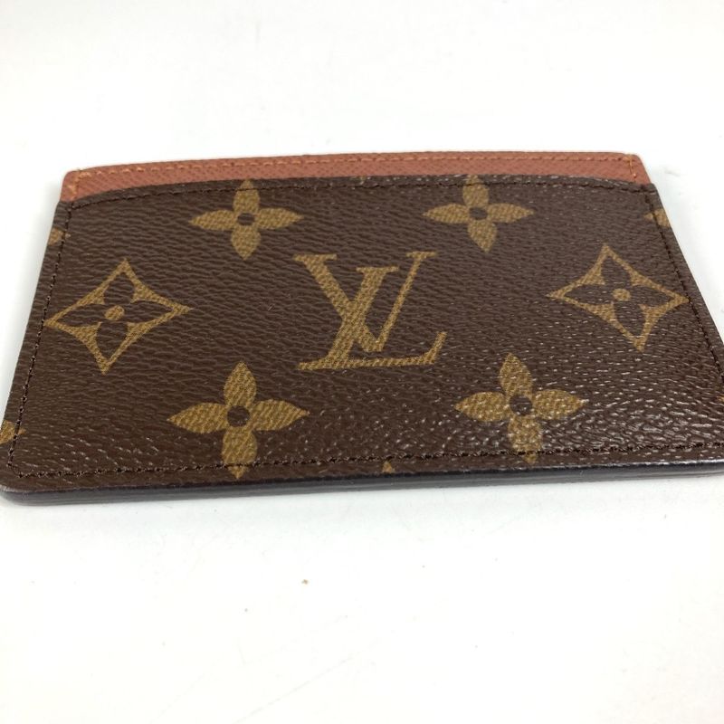 Louis Vuitton Card Case Card Case Porte Culte Surple M61733 Monogram Canvas