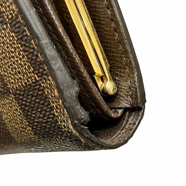 Louis Vuitton Damier Porte Feuille Viennois N61674 Bifold Wallet Unisex