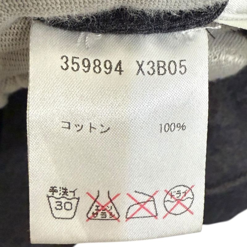 Gucci I Love You Short Sleeve T-Shirt Size XL Charcoal Gray Men's Used