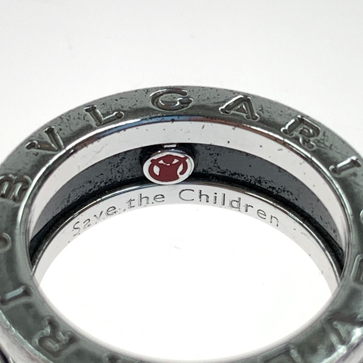 Bvlgari B Zero One Save the Children No 7 Ring Silver 925