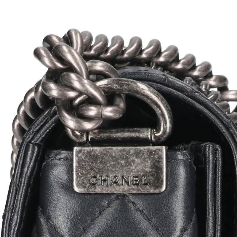 Chanel Boy Chanel 28 Calfskin Multi Chain Shoulder Bag Women 28