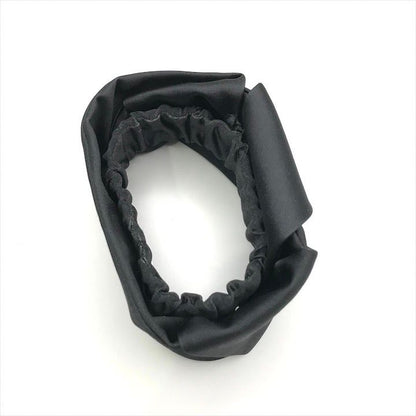 Prada Satin Scrunchie Hair Tie Black