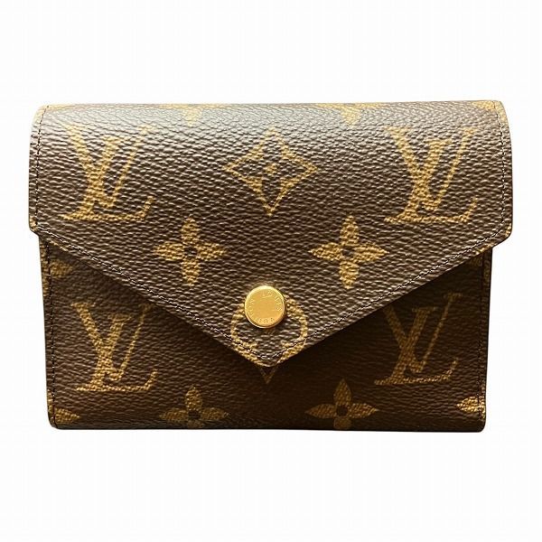 Louis Vuitton Monogram Portefeuille Victorine M41938 Fuchsia Trifold Wallet