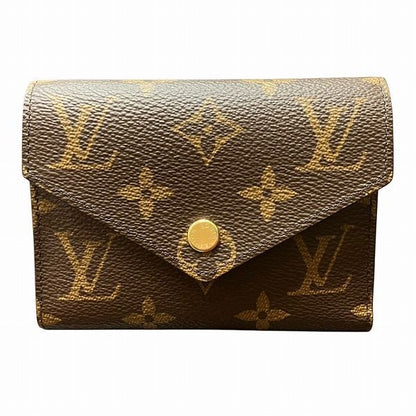 Louis Vuitton Monogram Portefeuille Victorine M41938 Fuchsia Trifold Wallet