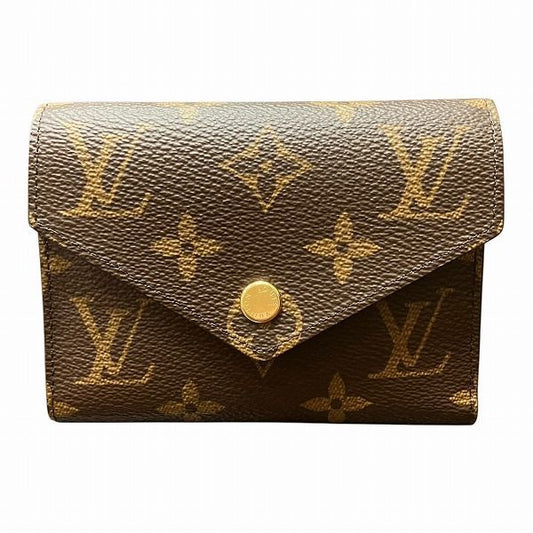 Louis Vuitton Monogram Portefeuille Victorine M41938 Fuchsia Trifold Wallet