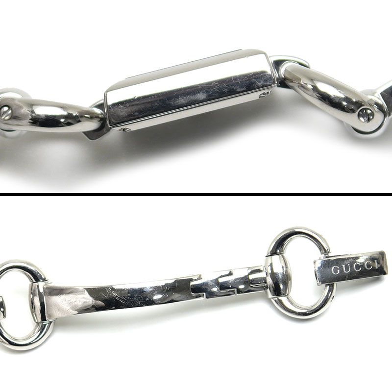 Gucci Tornavoni Quartz 4P Diamonds SS Brown Dial