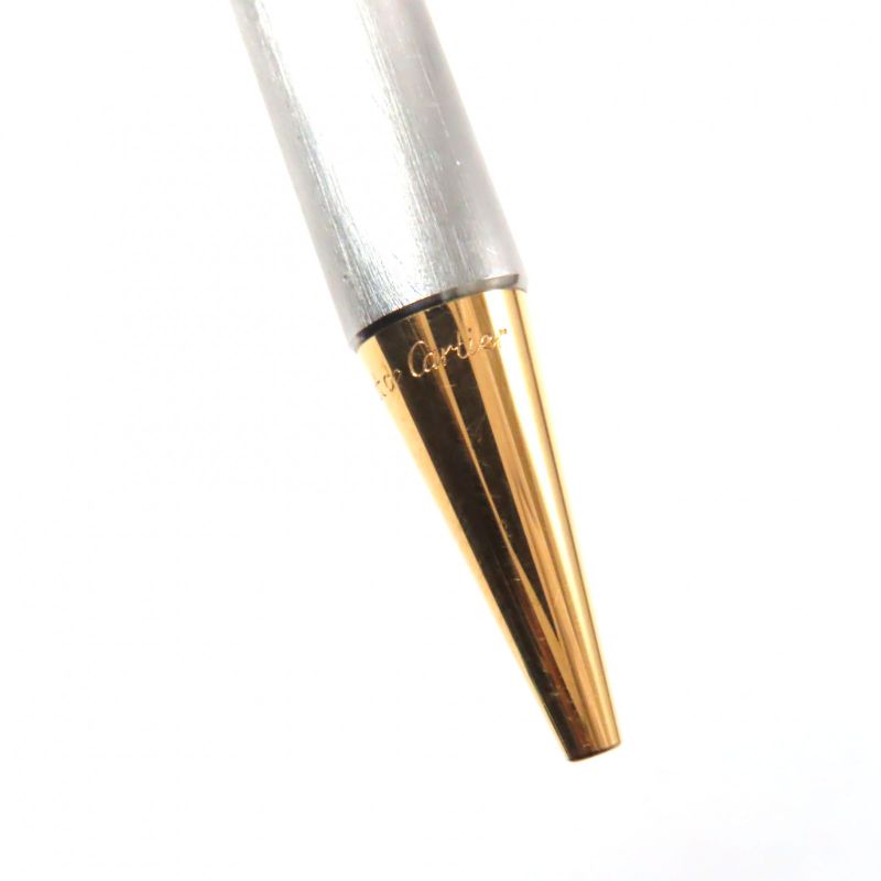 Cartier Love De Cartier Ballpoint Pen With Hairline And Logo Engraving Silver