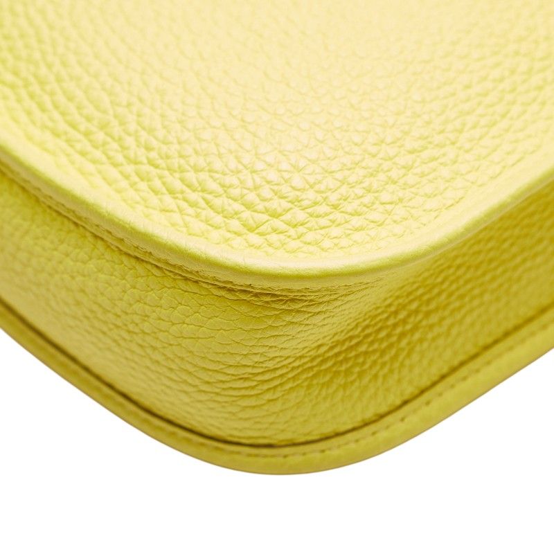Hermes Evelyn TPM Lime Silver Hardware Taurillon Clemence Ladies Hermes