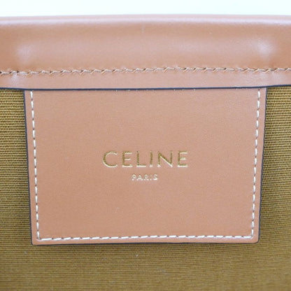 Celine Coufan Brown Triomphe Canvas Tote Bag Multicolor Logo Ladies