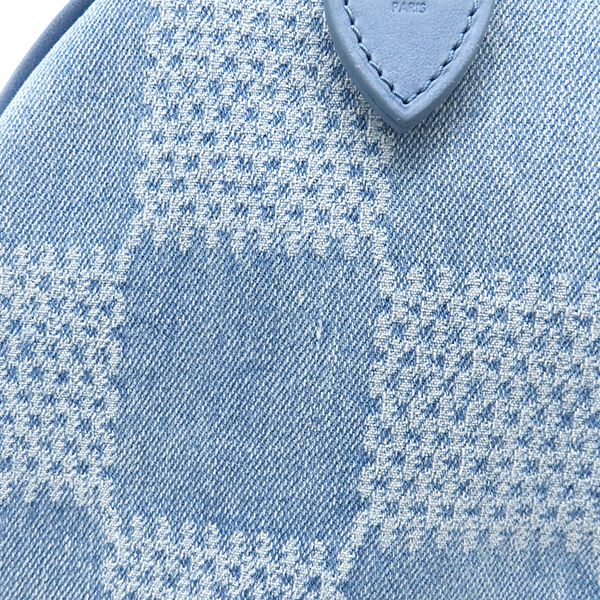 Louis Vuitton 2way Bag Speedy Bandoliere 30 Damier Denim 3d Cotton Canvas Denim
