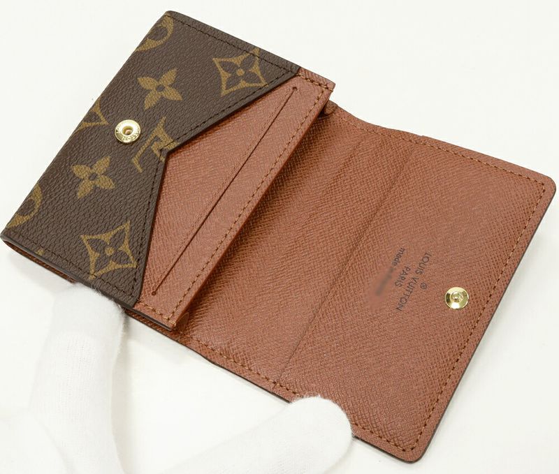Louis Vuitton Business Card Holder With Depth Bifold Card Case Monogram