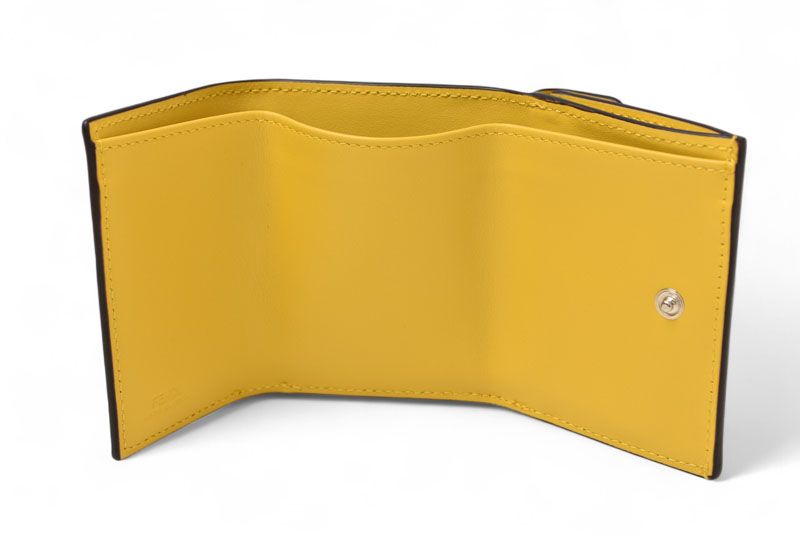 Fendi Wallet Mini Wallet Fendi Trifold Wallet F IS Fendi F IS Fendi 8m0395 SUN