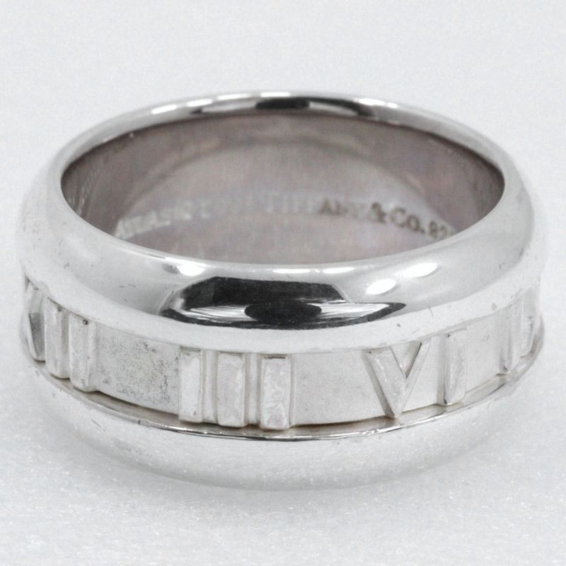 [tiffany & Co] Tiffany & Co Atlas Silver 925 Size 11.5 Ladies 8.8g Ring