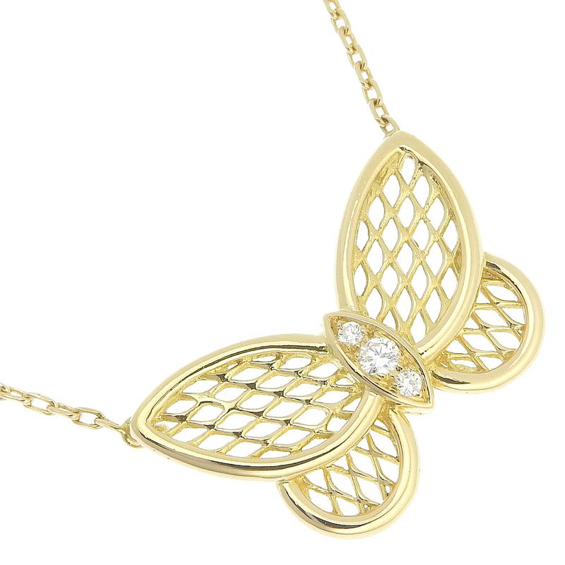 [van Cleef & Arpels] Van Cleef & Arpels Papillon 18K Yellow Gold And Diamonds