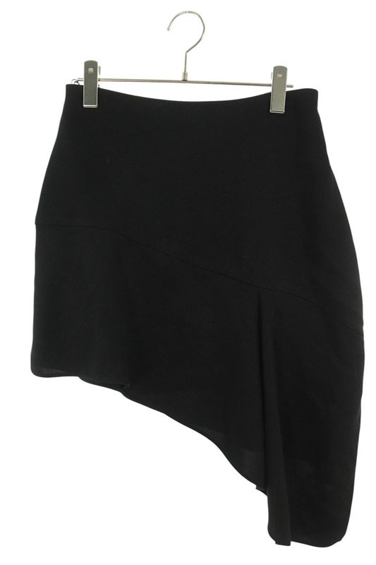 Balenciaga 374298 Tmd06 Asymmetrical Skirt Women 38