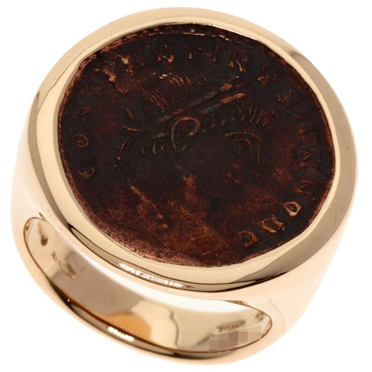 Bvlgari Bulgari Motene Coin Ring - 18K Pink Gold Ladies