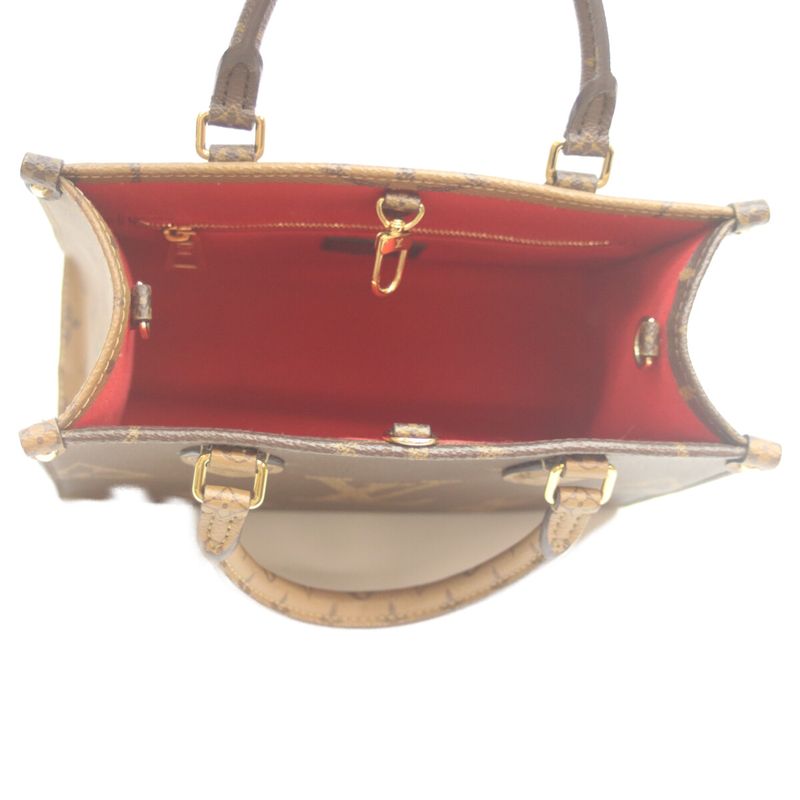 Louis Vuitton M46373 Monogram On The Go PM 2WAY Hand Shoulder Bag Handbag