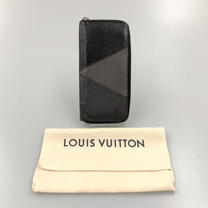 Louis Vuitton Taiga Zippy Wallet Vertical Round Zipper Long Wallet M30731